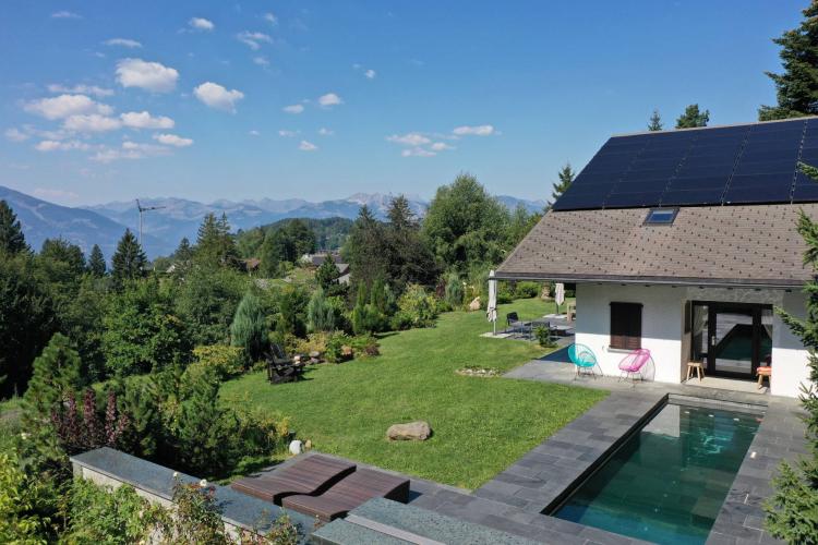 Somptueux chalet avec piscine et vue imprenable sur les Dents-du-Midi
